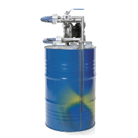 Diaphragm pumps mixing system